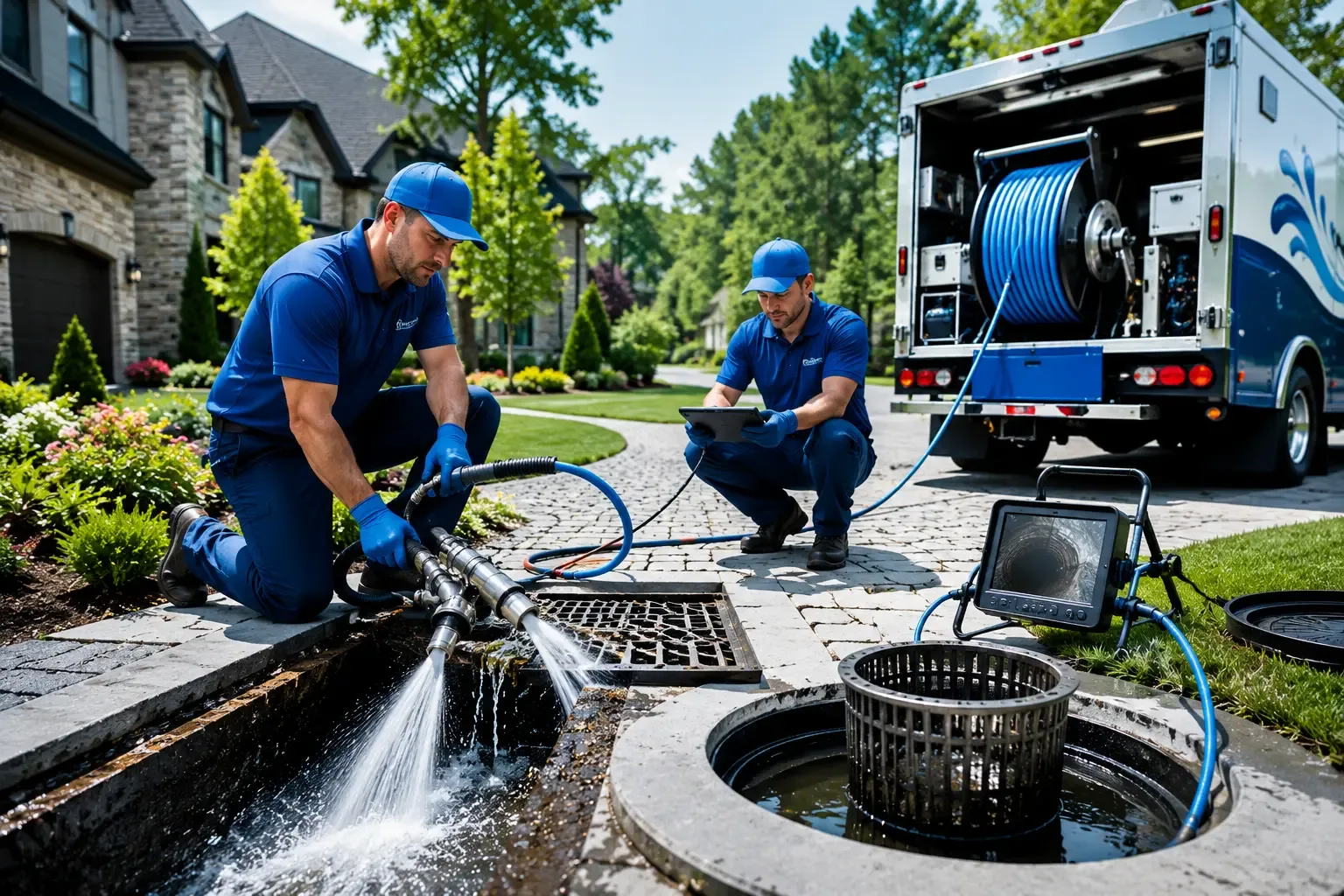 Local outdoor drain cleaning professionals in Scheller, IL
