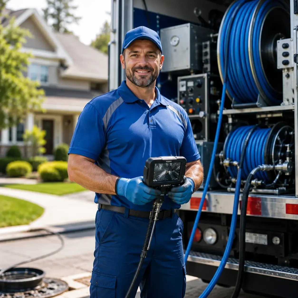 Local outdoor drain cleaning specialists in Scheller, IL